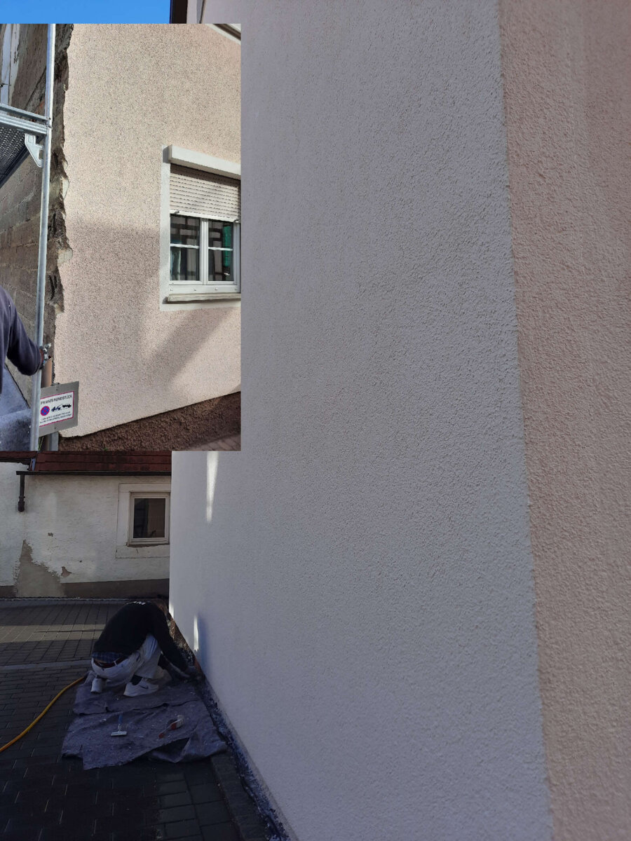 Fassadensanierung durch die Firma Maler-Service Deisenhofer